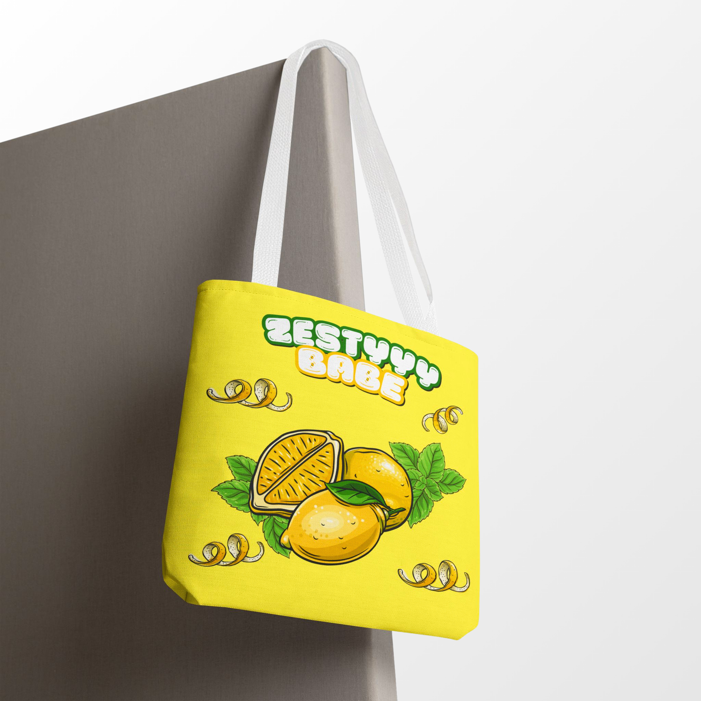 Zesty Babe - Lemon Tote Bag