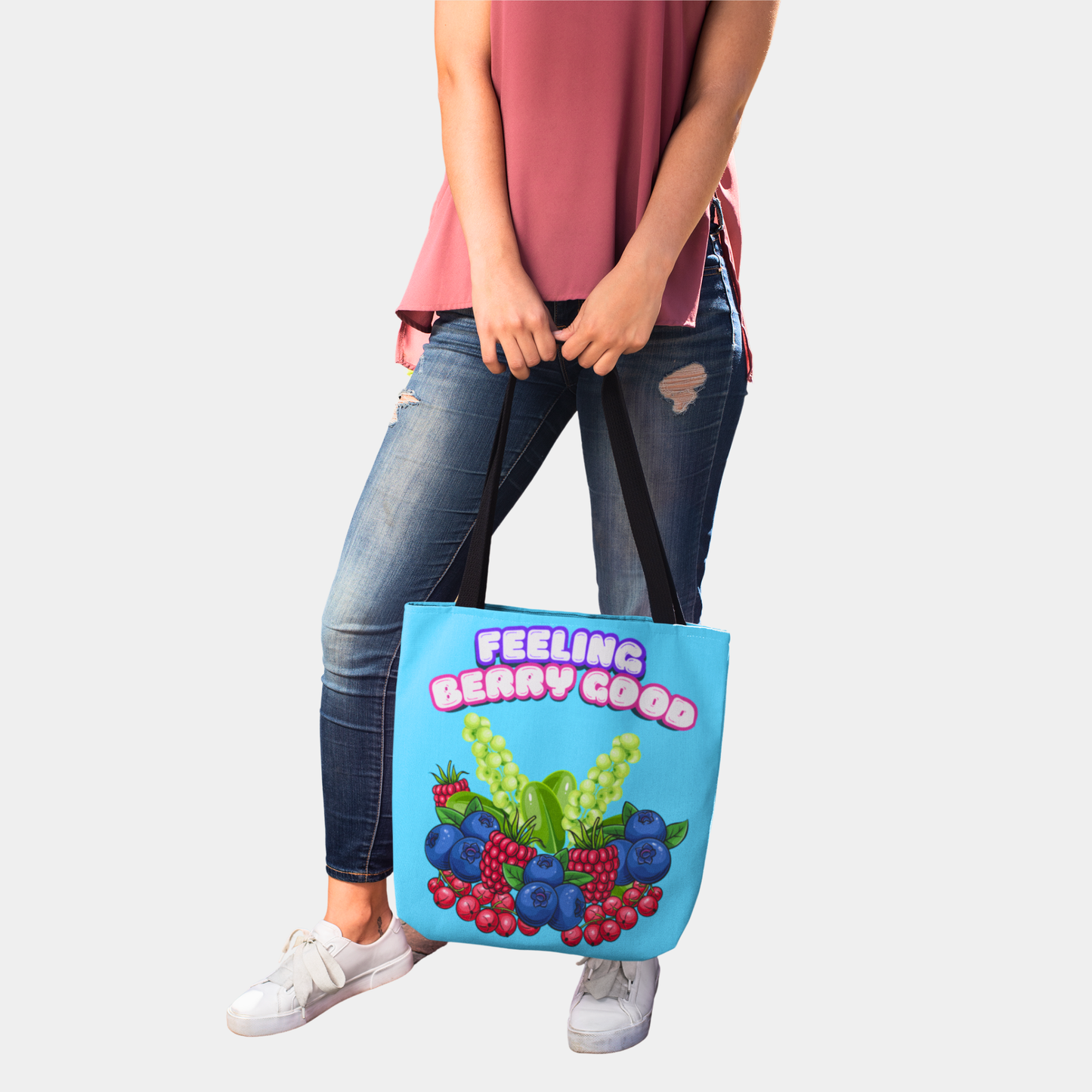 Feeling Berry Good - Mixed Berries Tote Bag