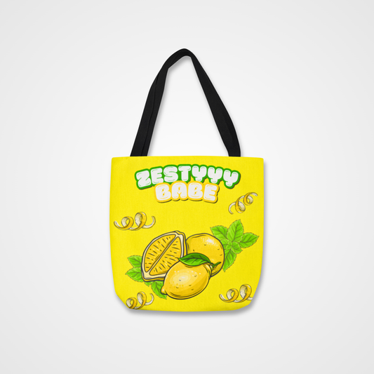 Zesty Babe - Lemon Tote Bag