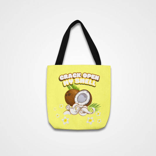 Crack Open My Shell- Coconut Tote Bag