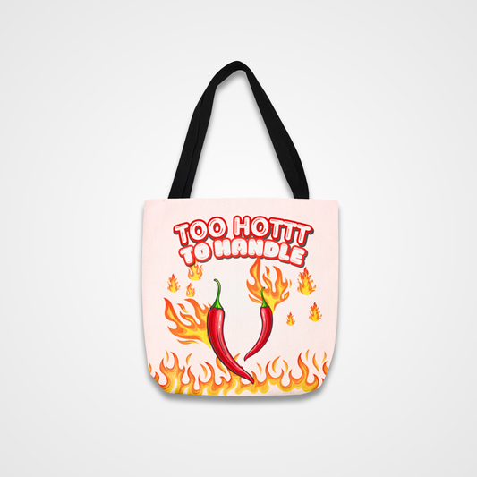 Too Hottt To Handle - Chili Pepper Tote Bag