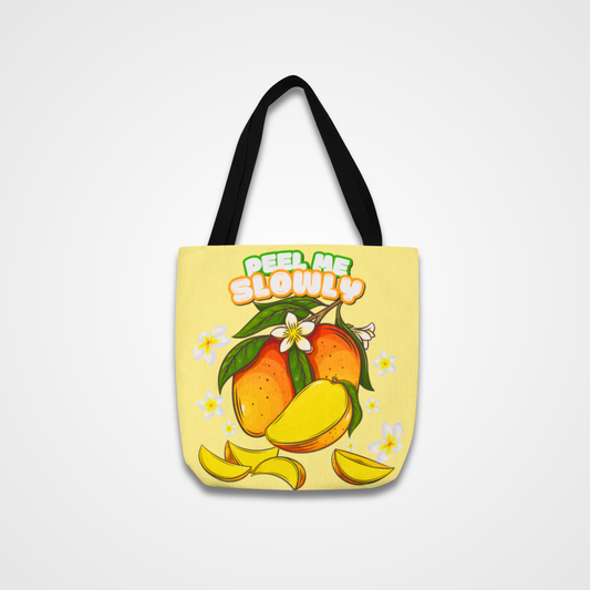 Peel Me Slowly - Mango Tote Bag