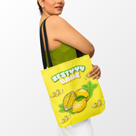 Zesty Babe - Lemon Tote Bag