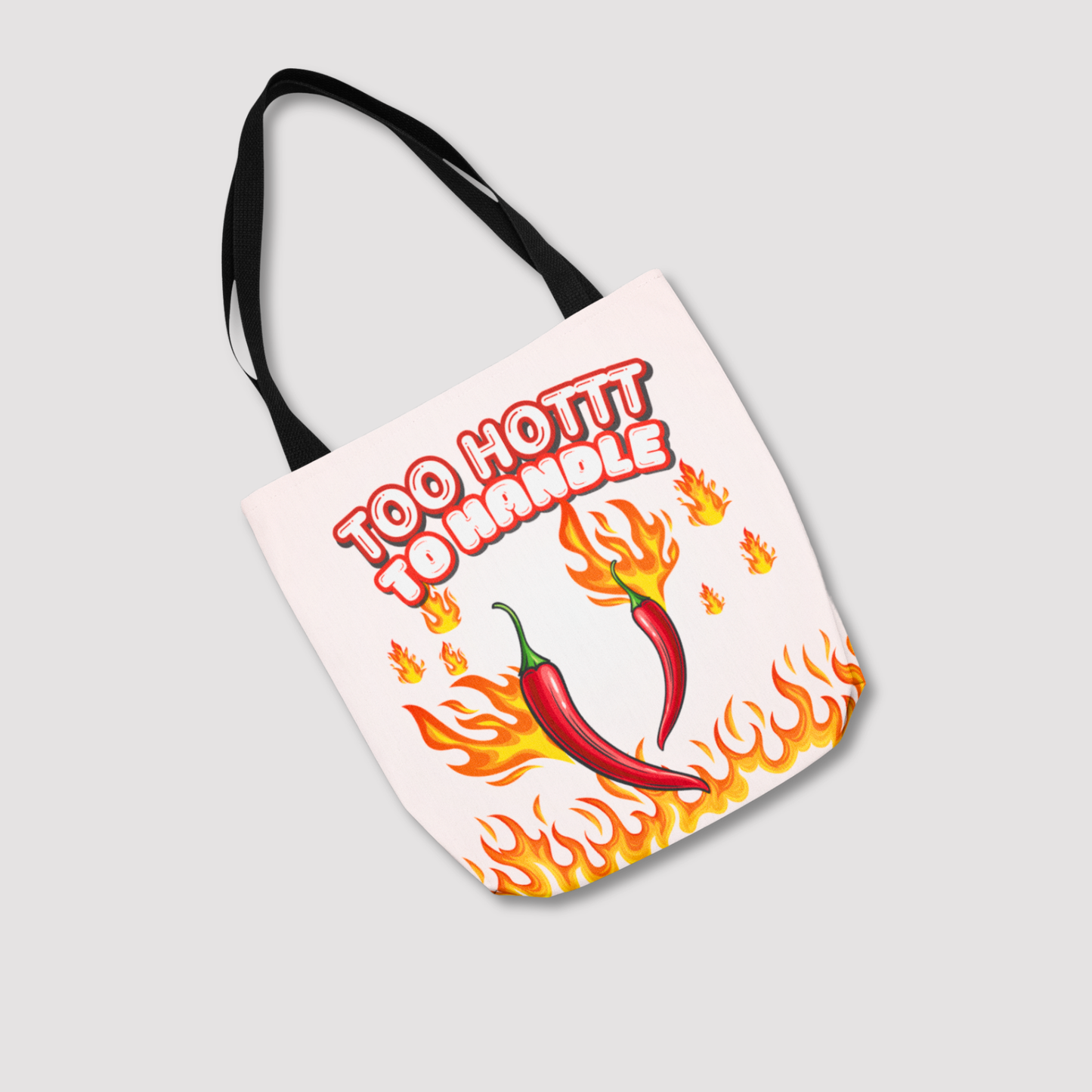 Too Hottt To Handle - Chili Pepper Tote Bag