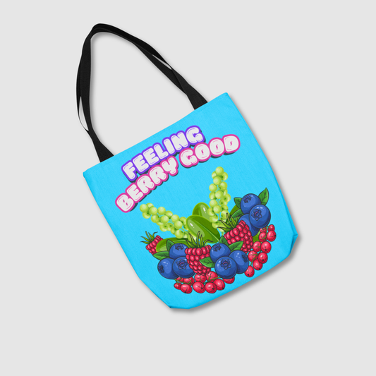 Feeling Berry Good - Mixed Berries Tote Bag